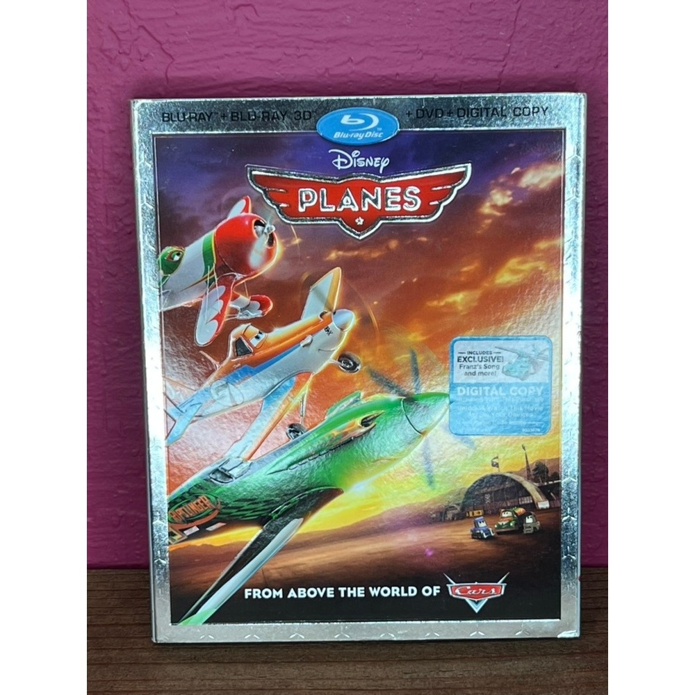 Disney Planes Blu-Ray 3D - DVD - 3 Disc Combo Set - 2013